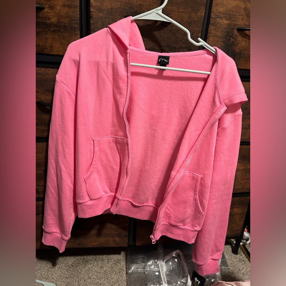 Pink Hooded Jacket - Picture 2 of 5